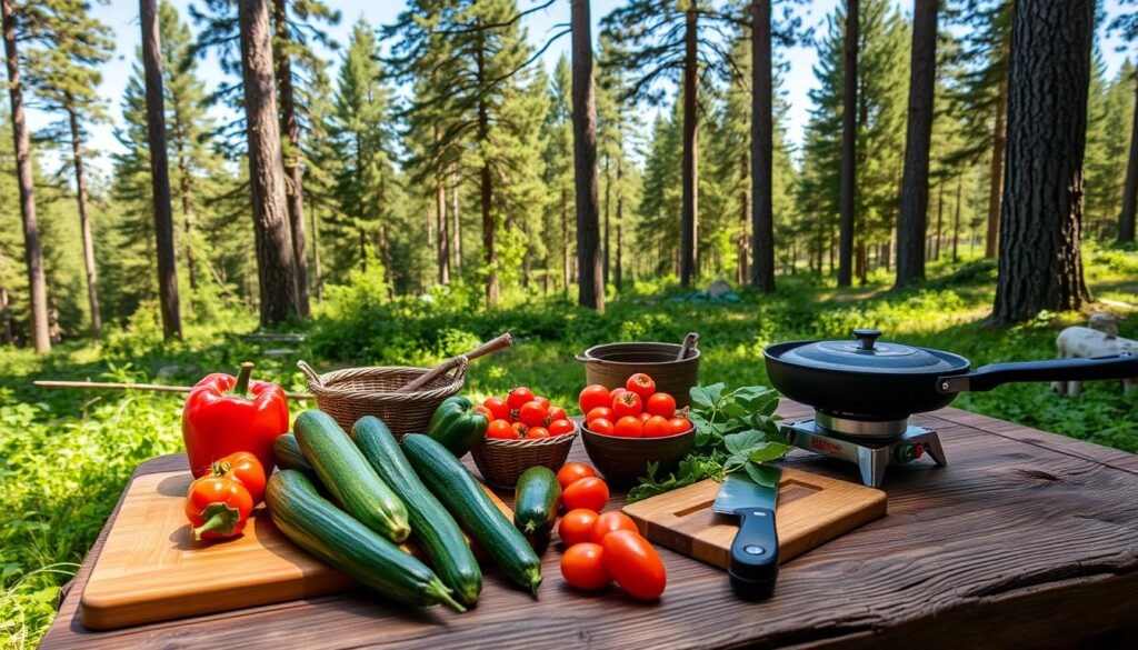 camping meal prep