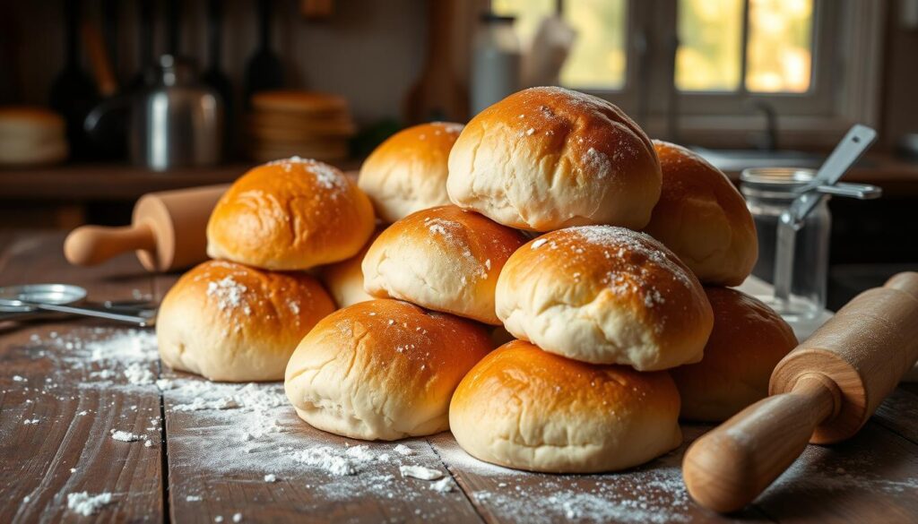 dinner roll recipe no yeast