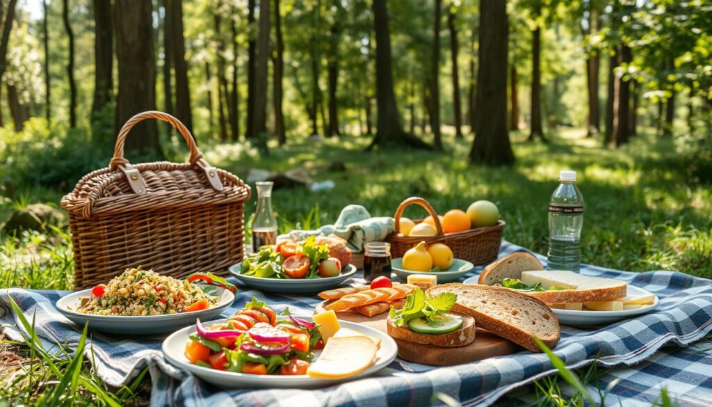 gourmet outdoor meals for lunch