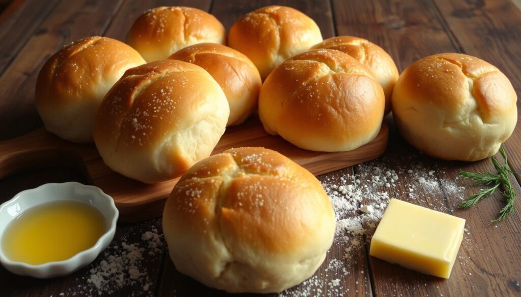 no yeast dinner rolls