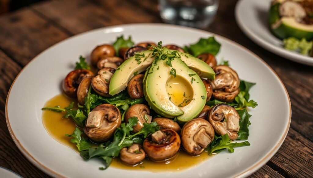 quick mushroom avocado dinner recipes