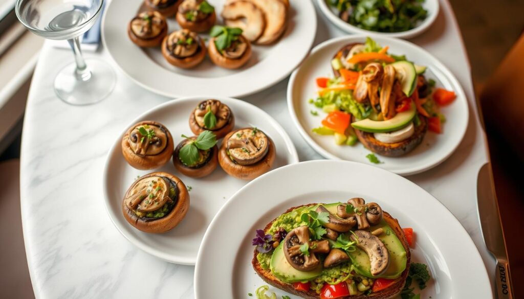 savory mushroom avocado meals